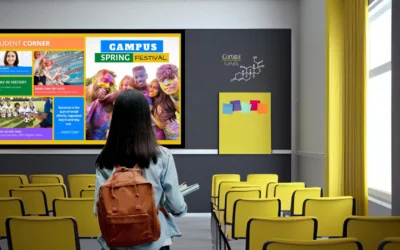 Engage and Inform Students with Modern Education Digital Signage