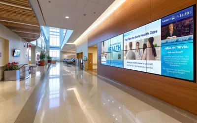 Enhancing the Patient Experience with Hospital Digital Signage