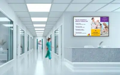 5 Digital Signage Solutions for Healthcare Clinics