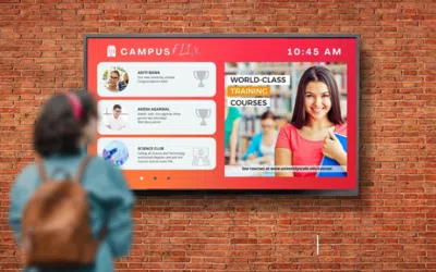 Creative Content Ideas for University Digital Signage