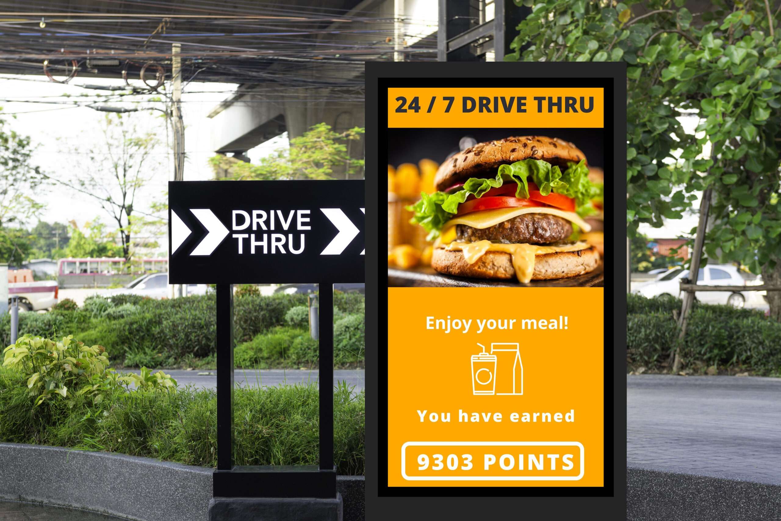 Enhancing the Drive-thru Experience with Digital Signage