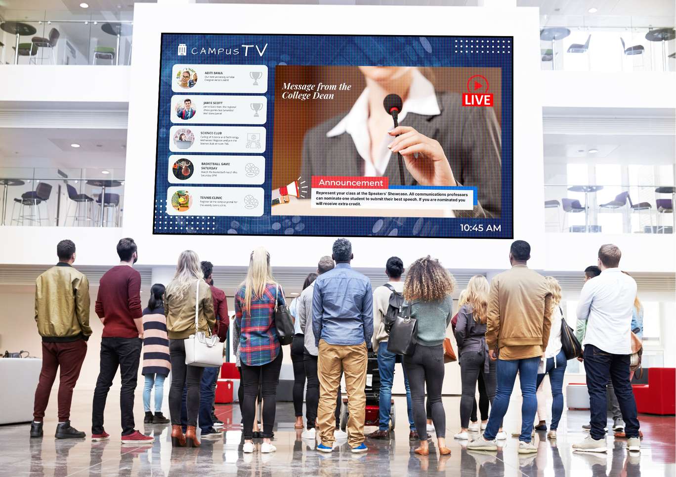 7 Successful Ways to Use Digital Signage in Higher Education