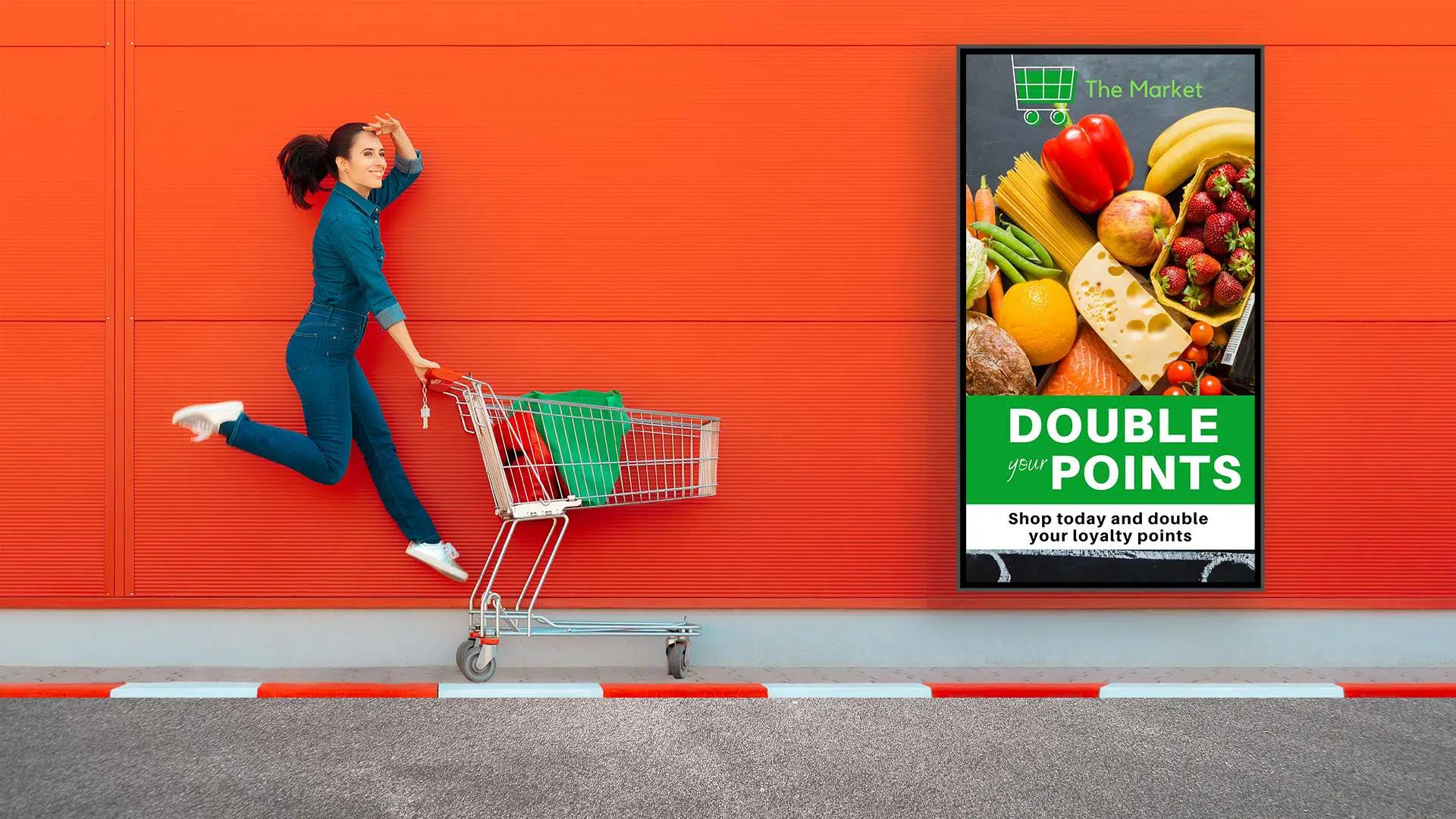 How Outdoor Digital Signage Can Help Grocery Stores Boost Sales & Enhance Customer Experience