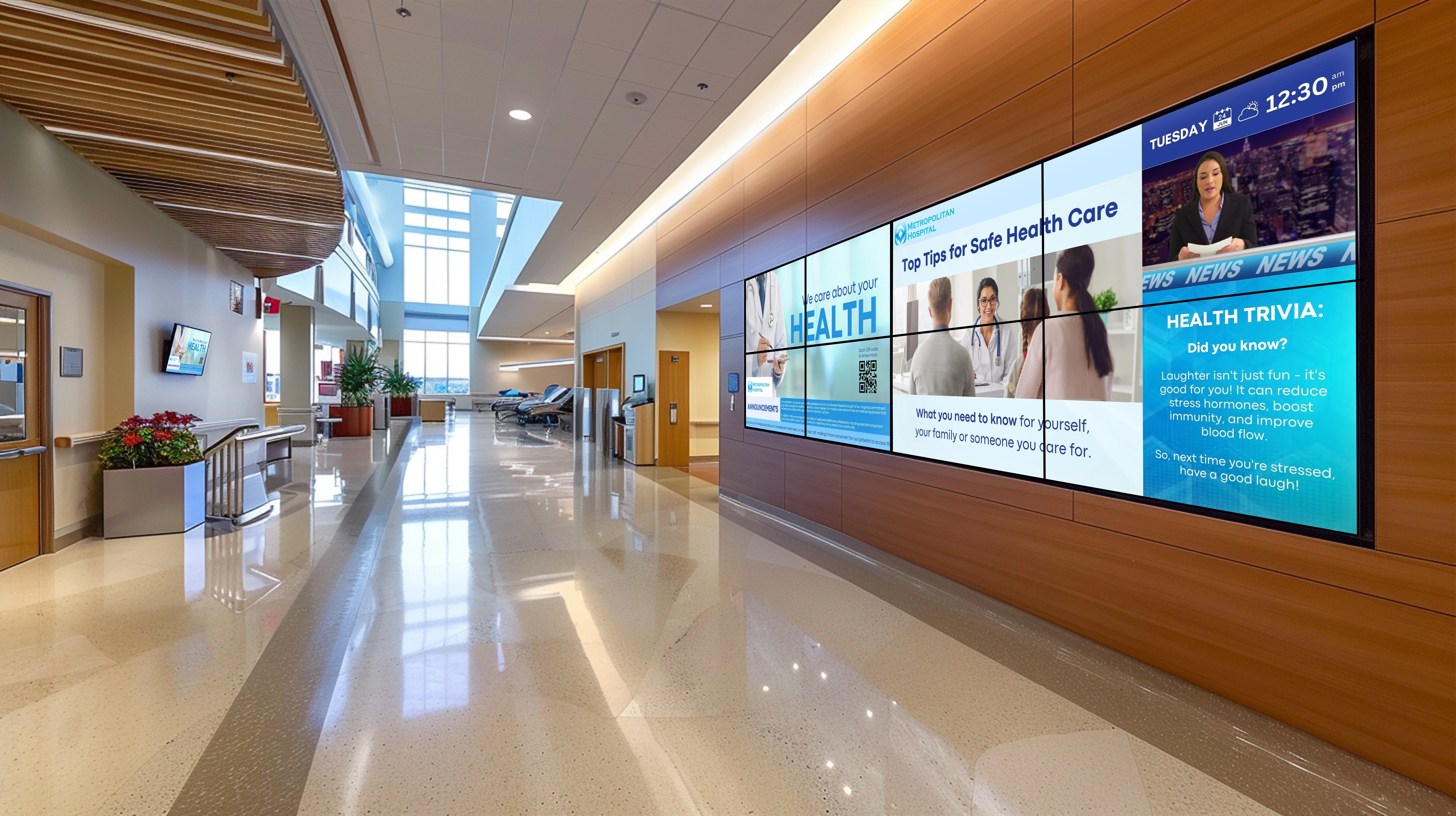 Digital Signage for Hospital