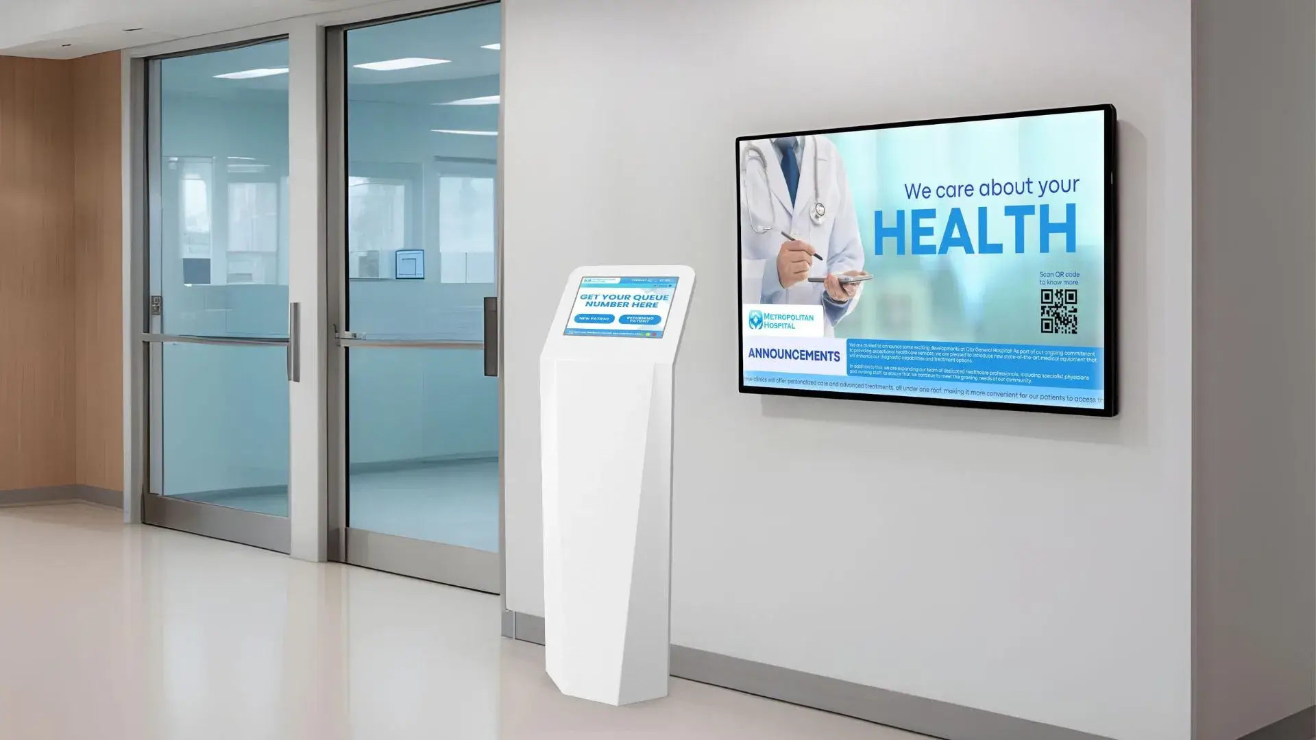 Digital Signage Software for Hospital