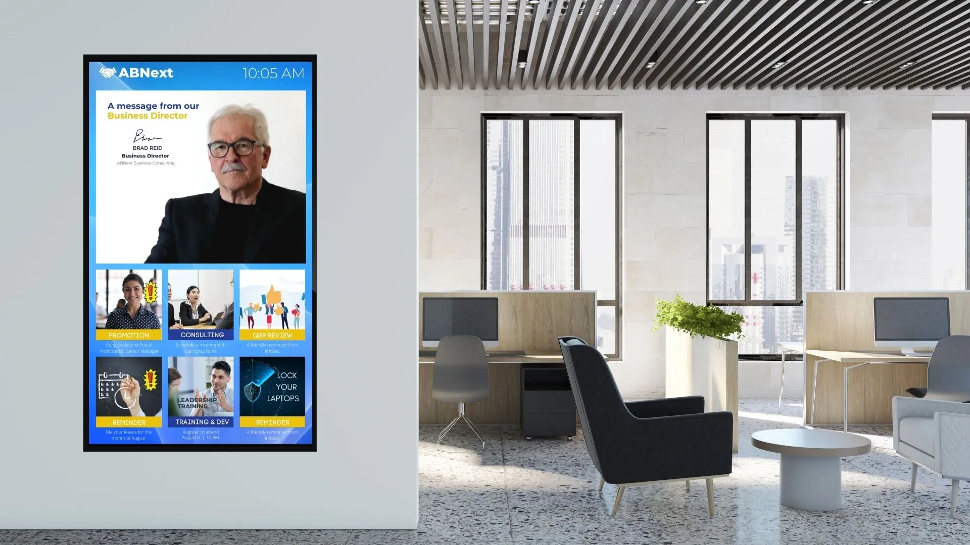 New Zealand Corporate Digital Signage