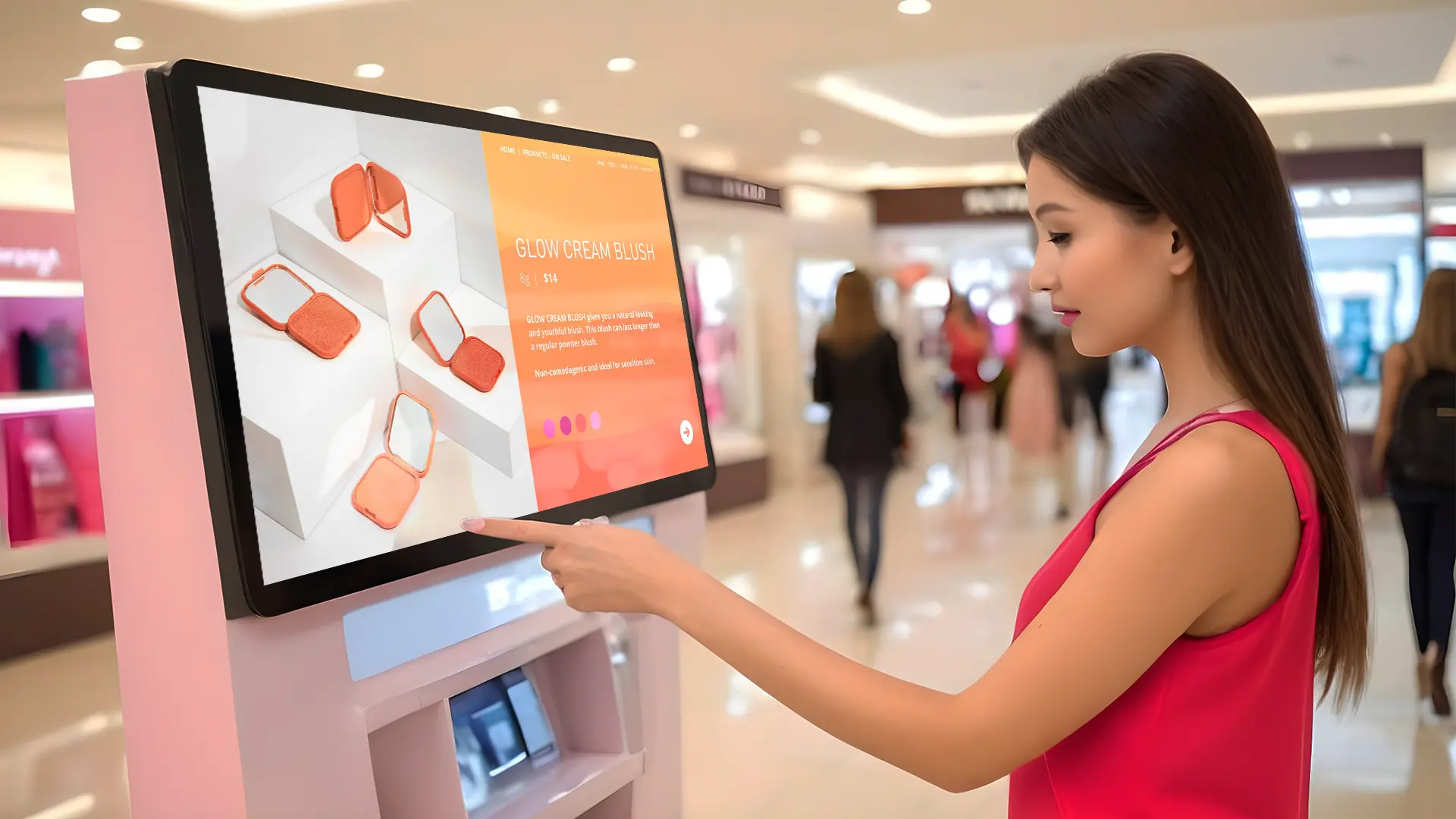 Step into the Future: Innovating Beauty Retail with Interactive Kiosks