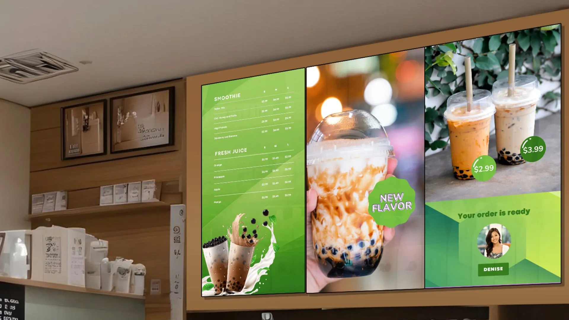 Digital Menu Board Content Design