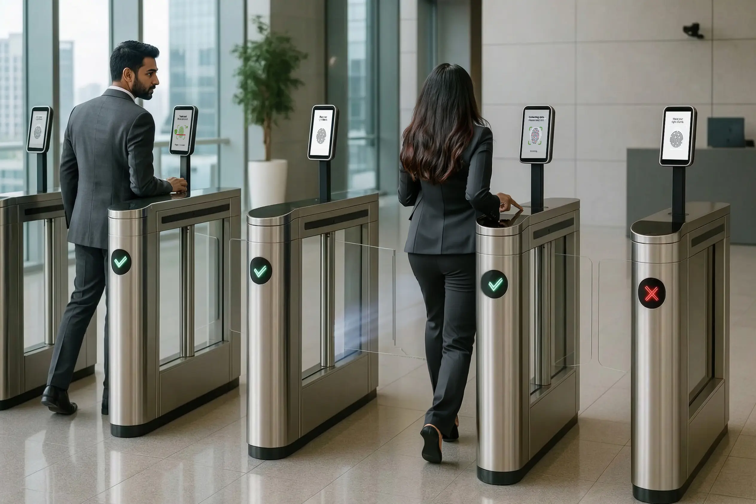 Biometric Technology in Self‑Service Kiosks