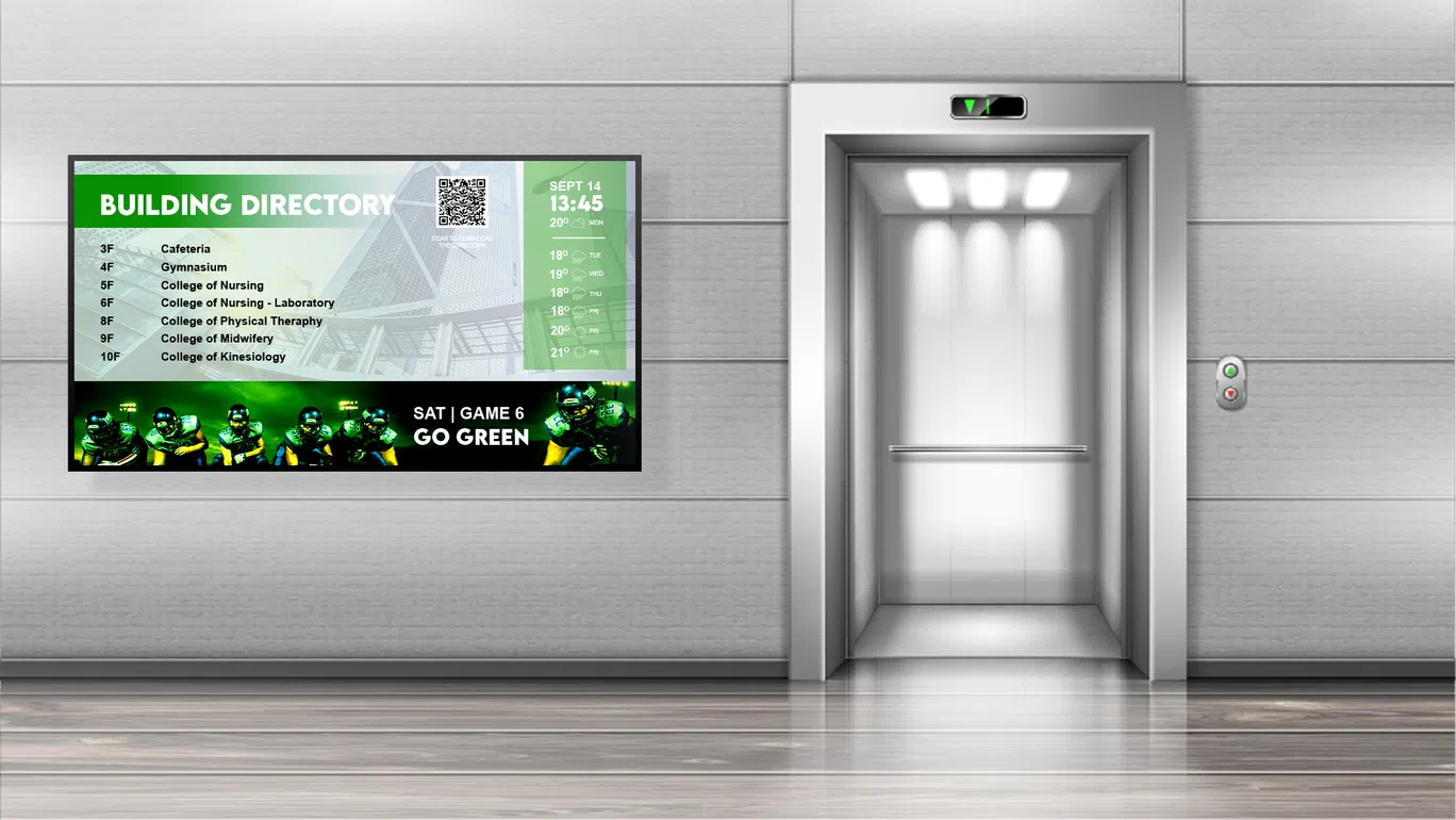Creative Content Ideas for University Digital Signage