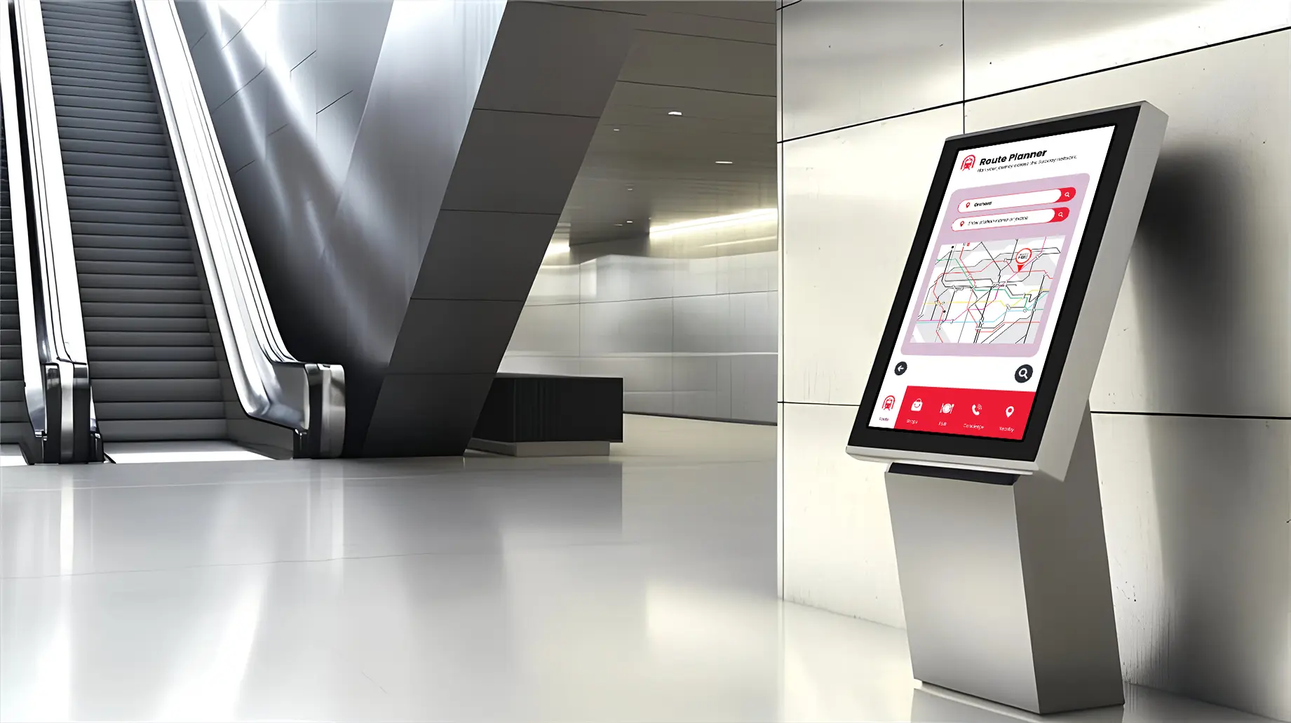 Smart digital signage displays for Bharat infrastructure projects Smart digital signage displays for Bharat infrastructure projects