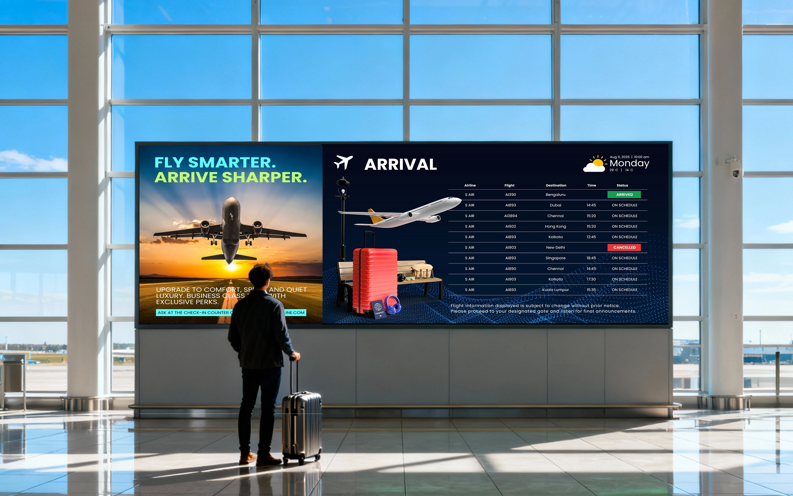 Flight Information Display System (FIDS)