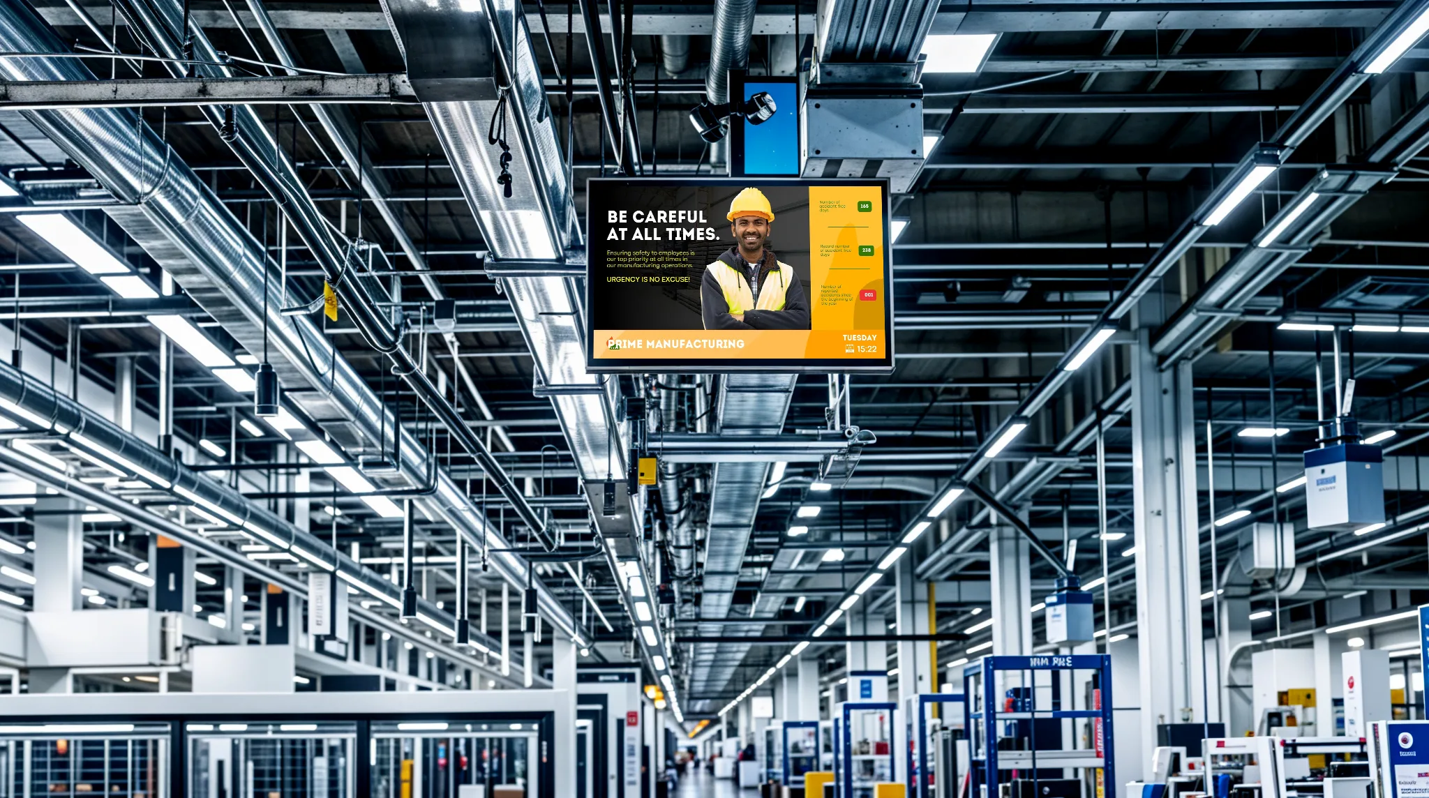 How Digital Signage and ERP Integration Can Simplify Manufacturing Processes in India