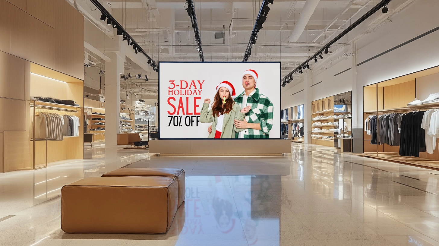 digital signage for sales