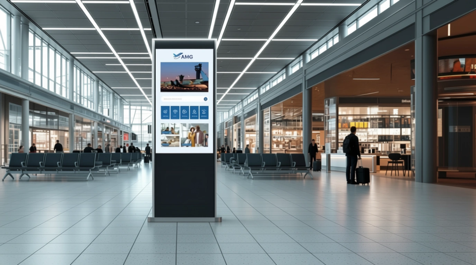 Multilingual Wayfinder kiosks