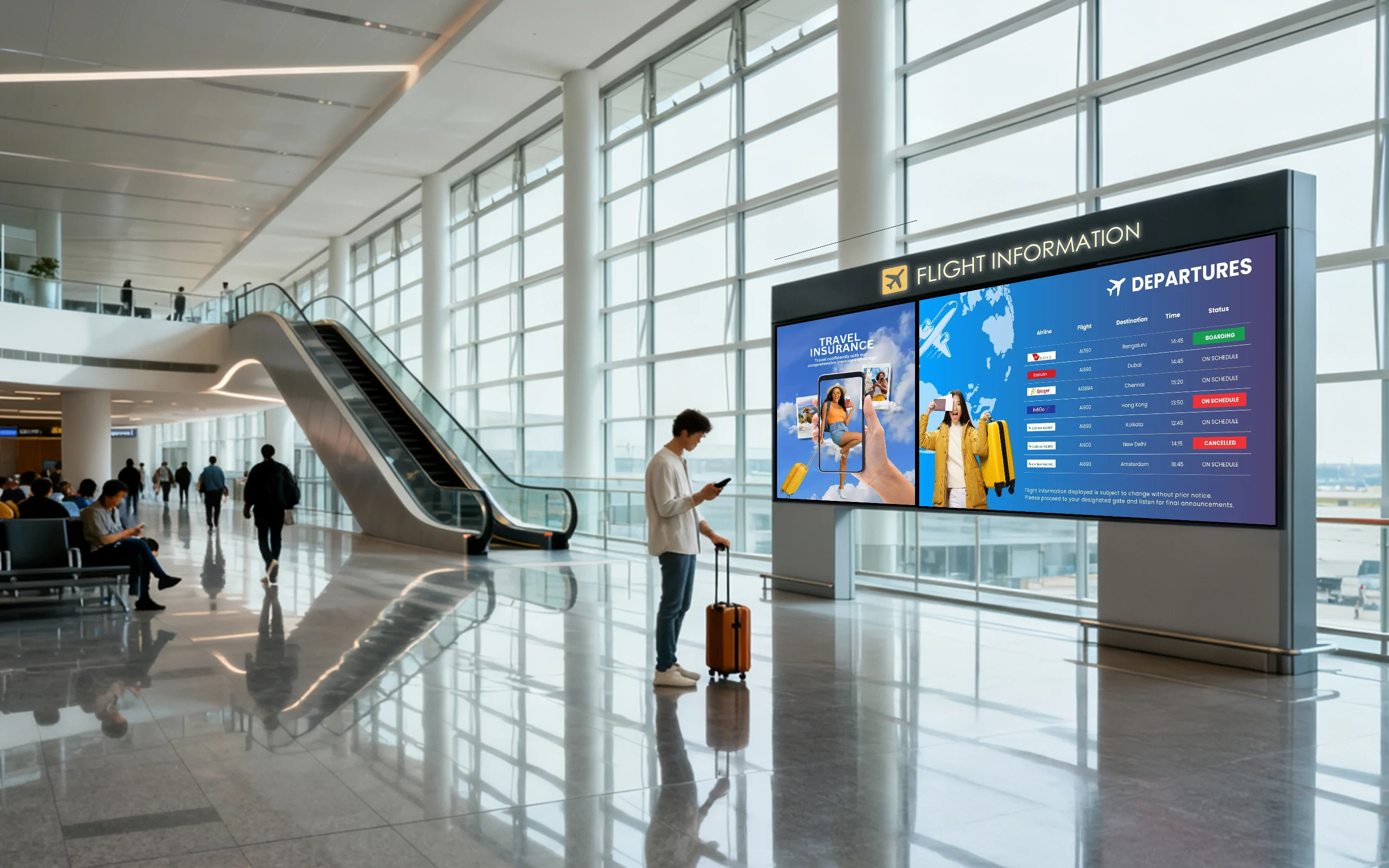 Flight Information Display Systems: The Core of Smart Airports