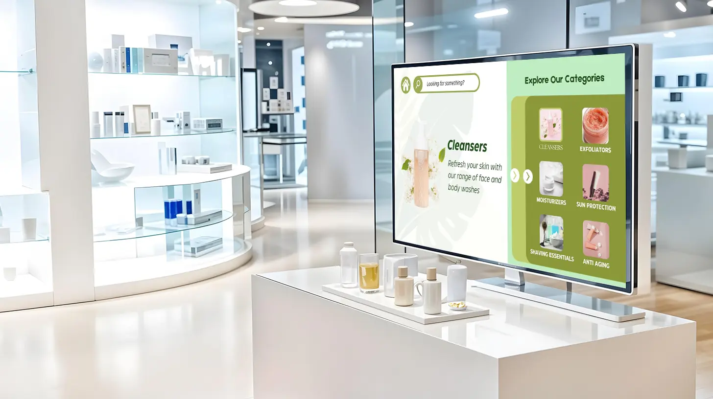 Retail store using SaaS-based digital signage in APAC region Retail store using SaaS-based digital signage in APAC region