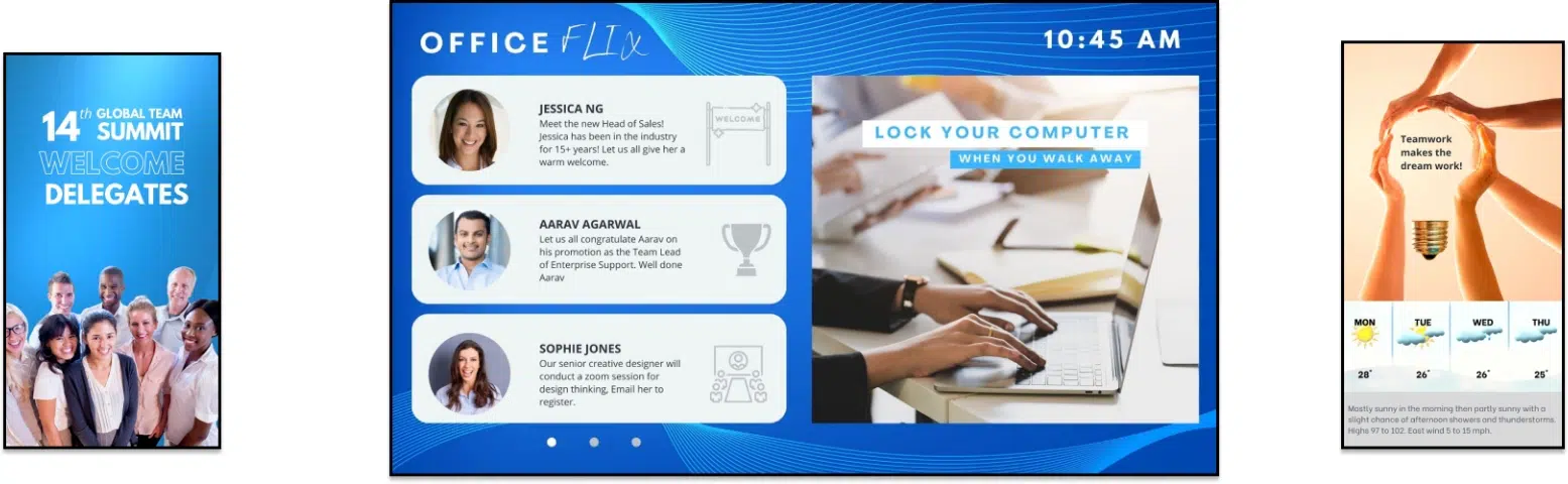 Corporate Digital Signage Solutions for Smart Workplaces and Offices