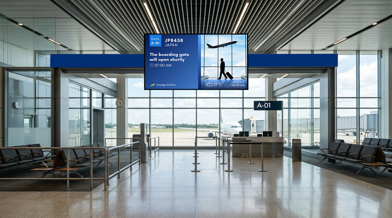 FIDS Solutions for Modern Airports: Improving Passenger Experience in India